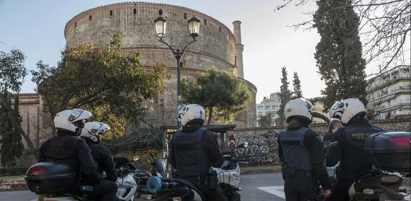 Επιχείρηση «σκούπα» της αστυνομίας σε Ροτόντα και ΑΠΘ